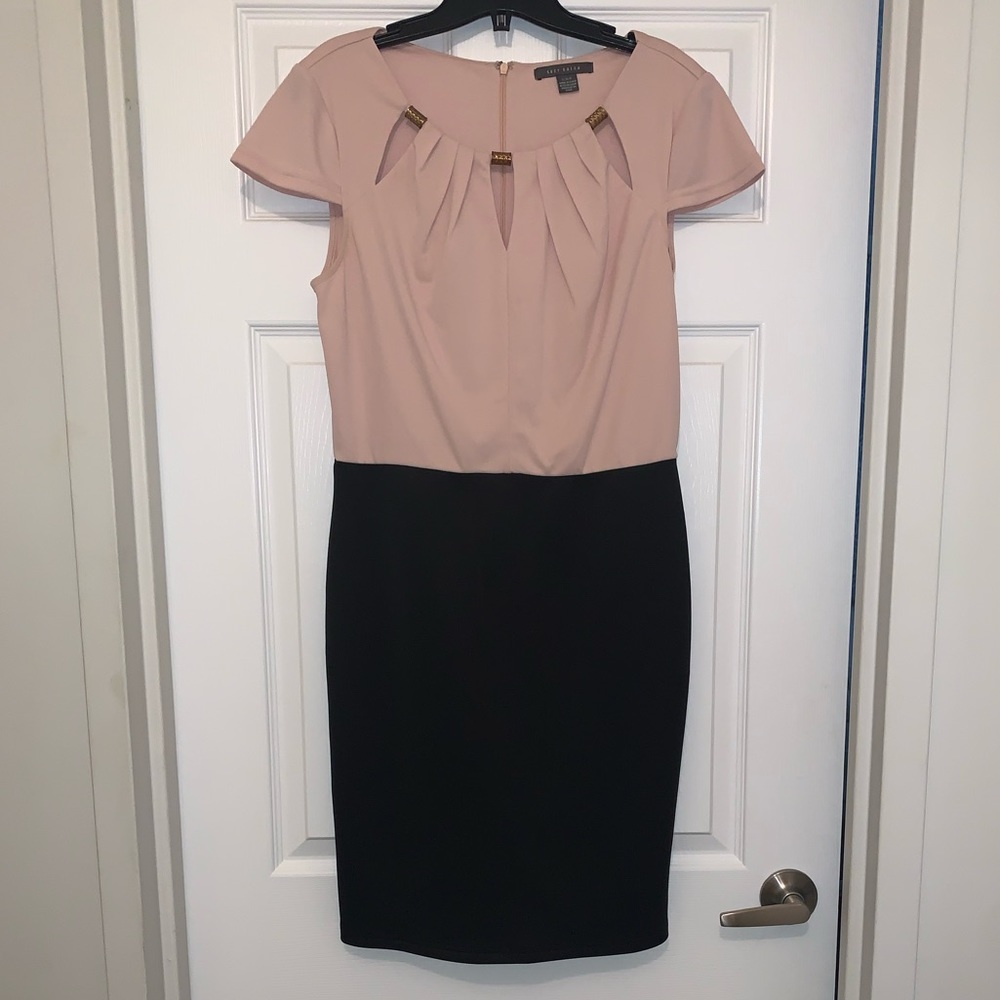 Suzy Shier two-toned dress